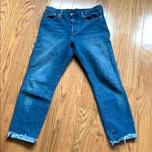Levi’s wedgie fit crop